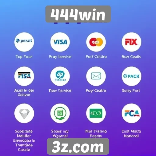 Explorando os métodos de pagamento do 444win